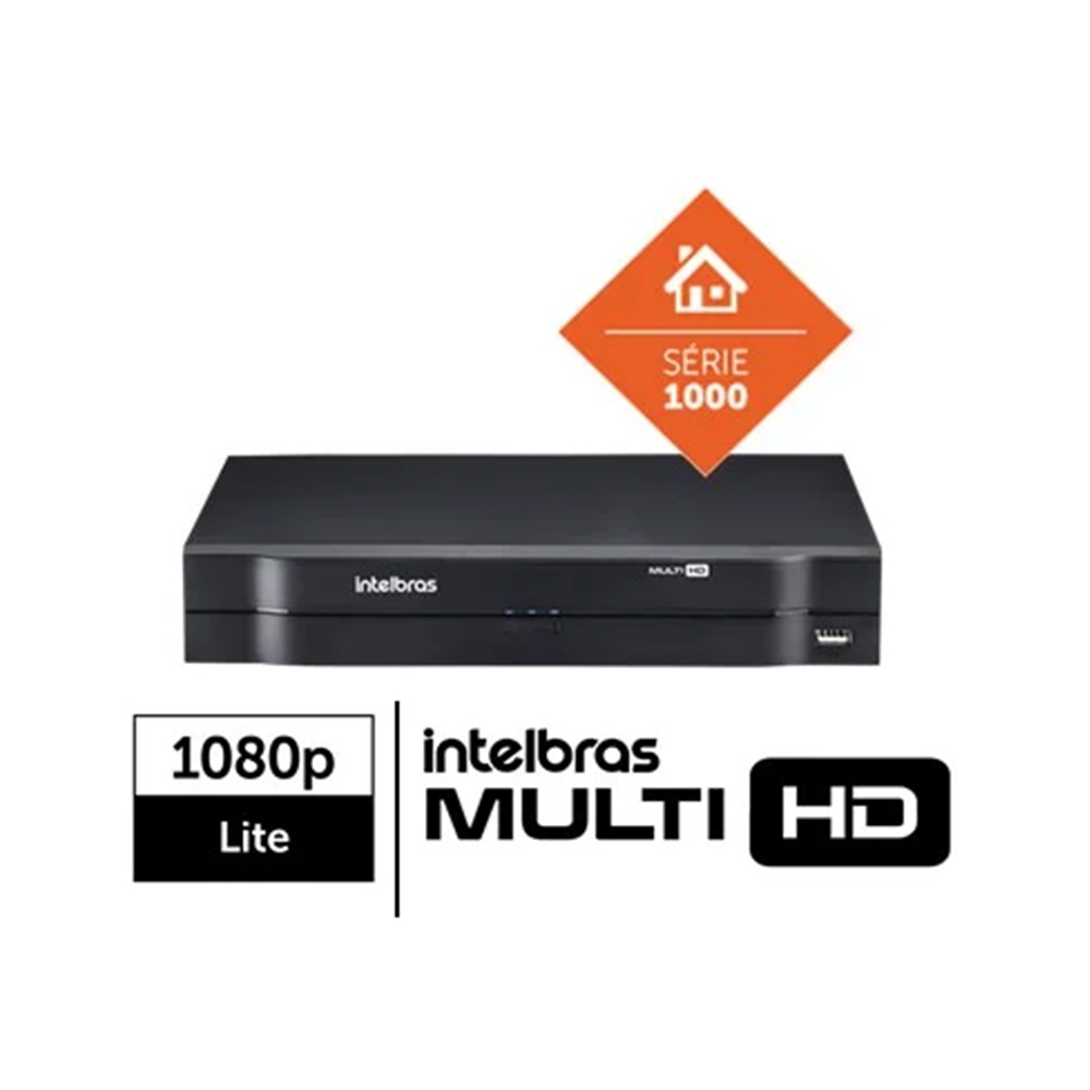 STAND ALONE DVR MULTI-HD INTELBRAS MHDX 1116 C/ HD 2TB 72 MBPS 16 CANAIS