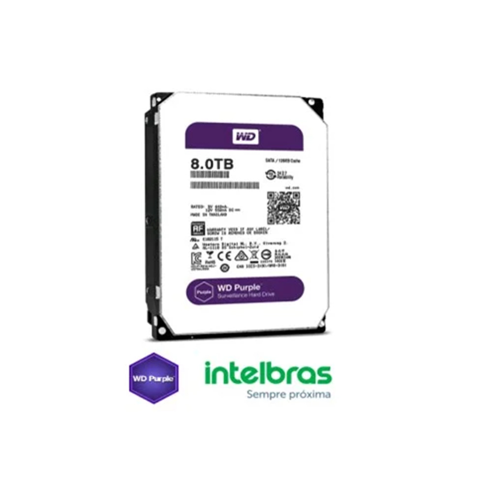 DISCO RÍGIDO WD PURPLE 8TB